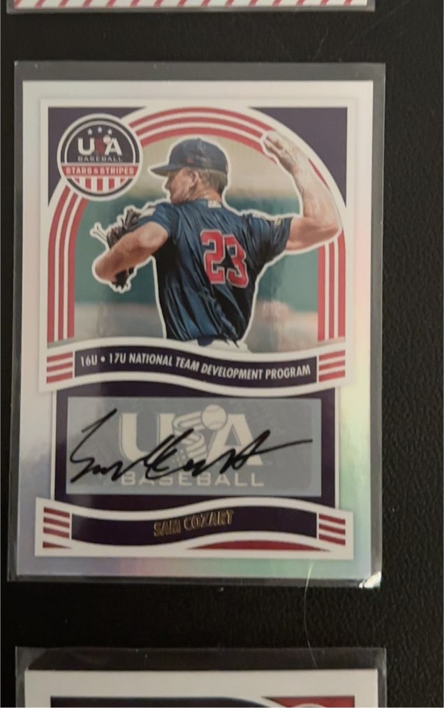 2024 Panini Stars and Stripes #NTS-SC Sam Cozart — front