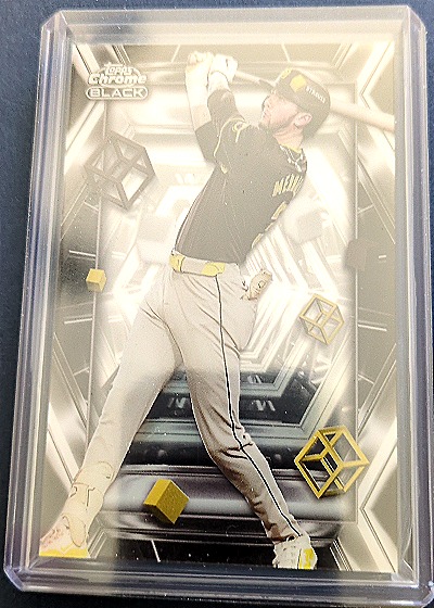 2021 Topps Chrome Black Josh Naylor — front