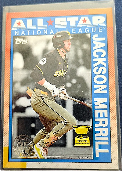 2025 Topps Series 2 #90AS-4 Jackson Merrill 1990 Topps All-Star Rookie Cup — front