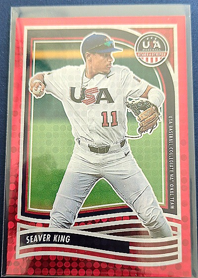 2024 Panini USA Baseball Stars & Stripes #63 Seaver King — front