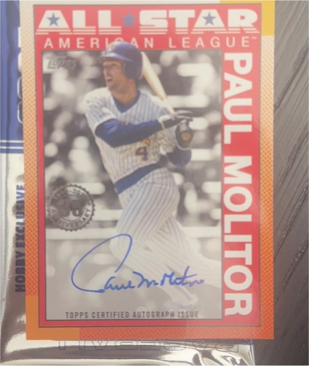 2025 Topps Series 2 90AS-PM Paul Molitor — front