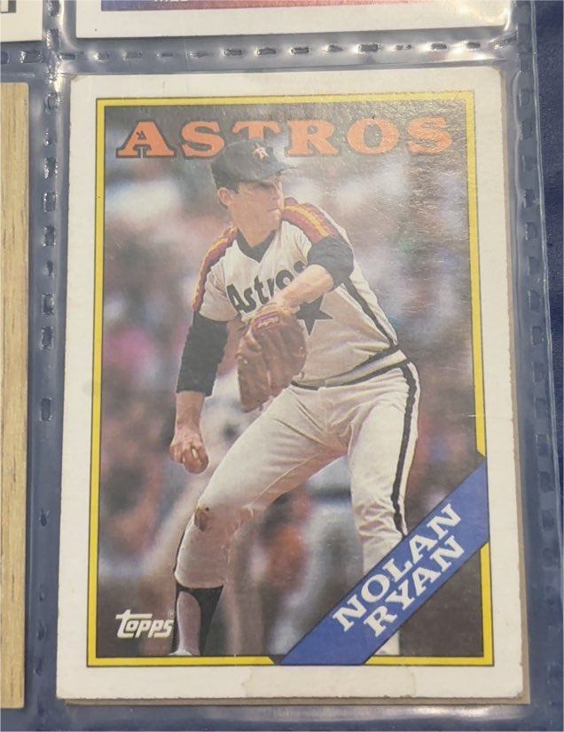 1988 Topps #250 Nolan Ryan — front