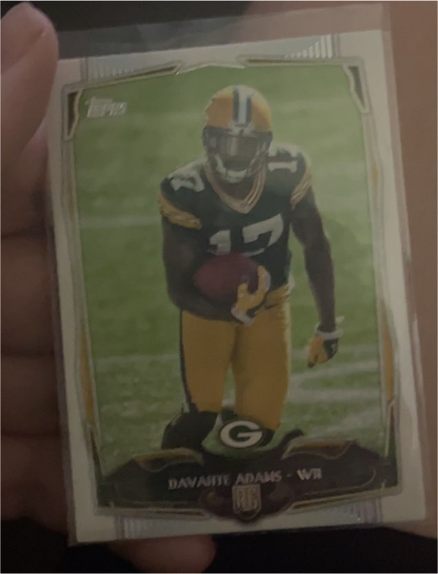 2014 Topps #337 Davante Adams Rookie Card — front