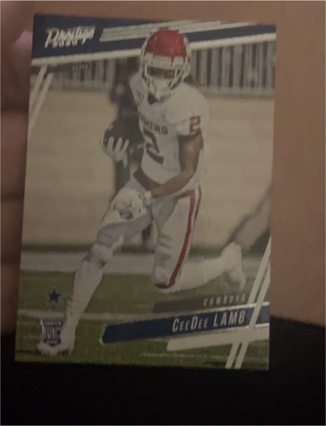 2020 Panini Prestige #218 CeeDee Lamb — front