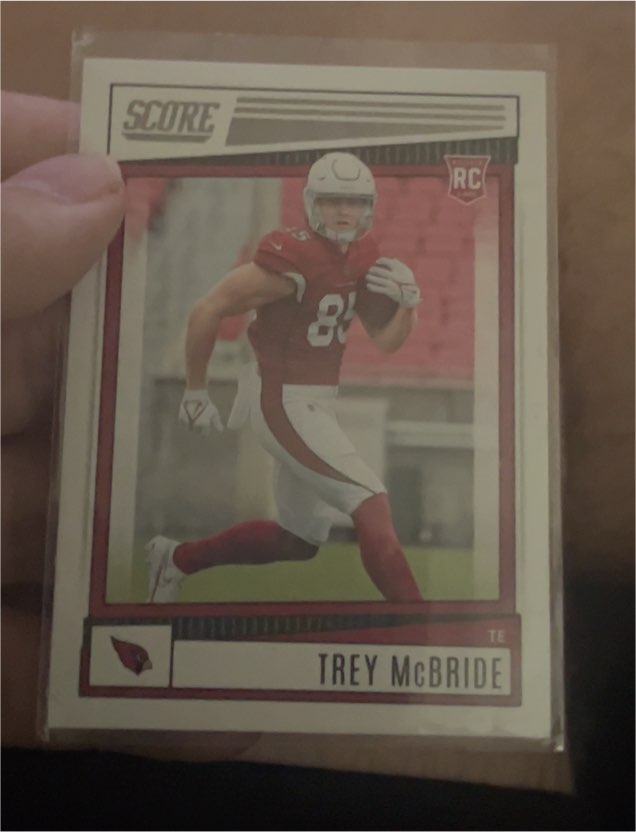 2022 Panini Score #369 Trey McBride — front