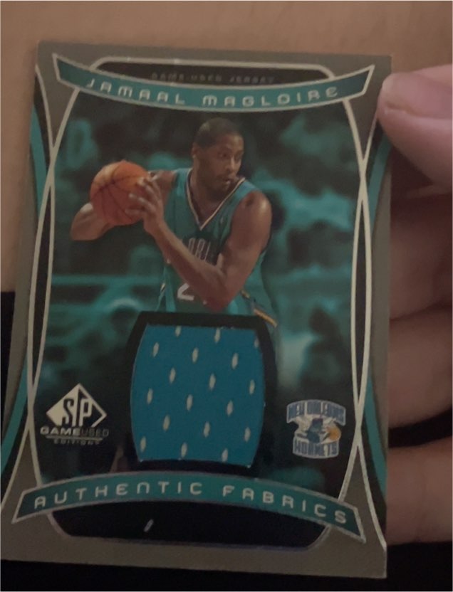 2004-05 SP Game Used Authentic Fabrics #JM Jamaal Magloire — front