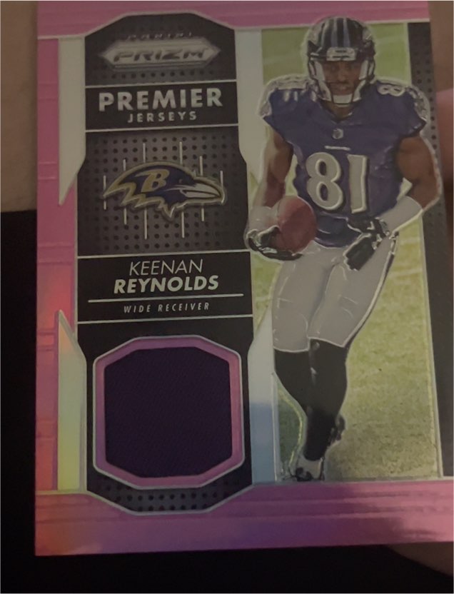 2016 Panini Prizm Premier Jerseys #PPJ-KR Keenan Reynolds — front