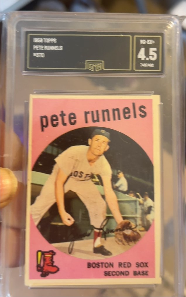 1959 Topps #370 Pete Runnels — front