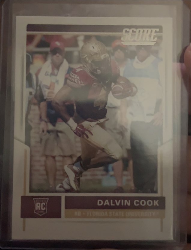 2017 Score #427 Dalvin Cook — front