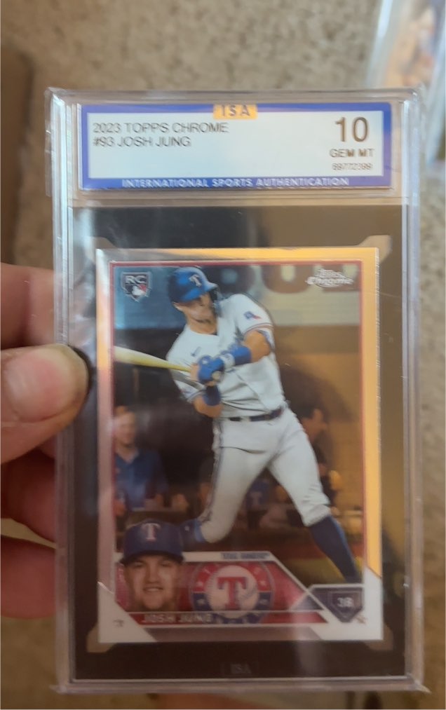 2023 Topps Chrome #93 Josh Jung — front