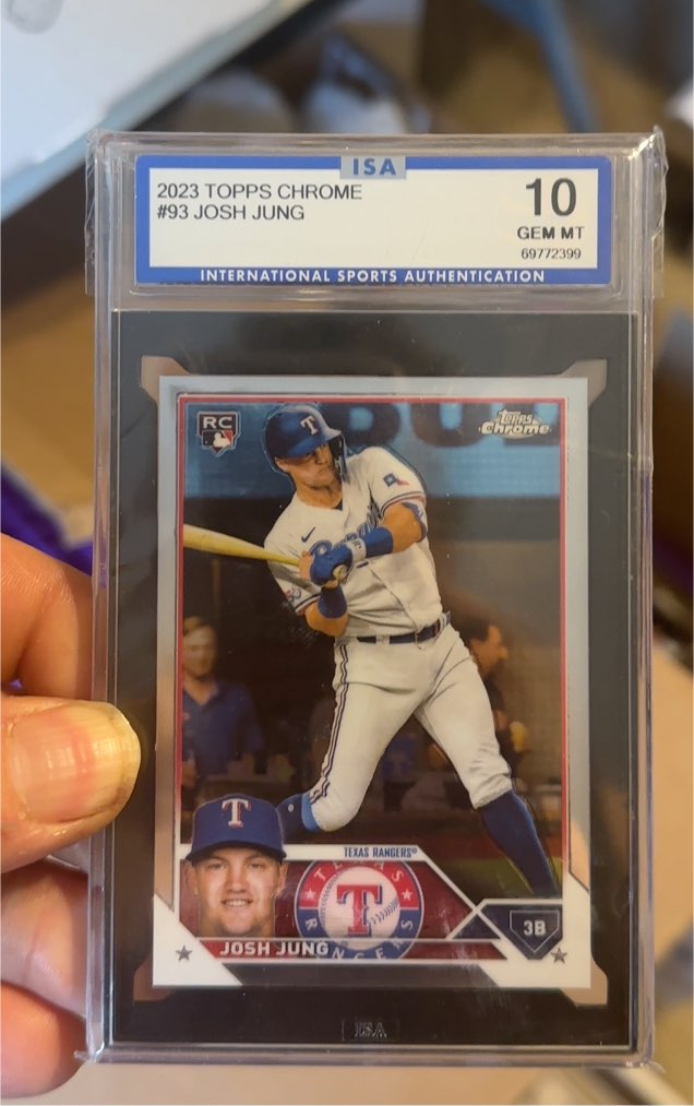 2023 Topps Chrome #93 Josh Jung — front