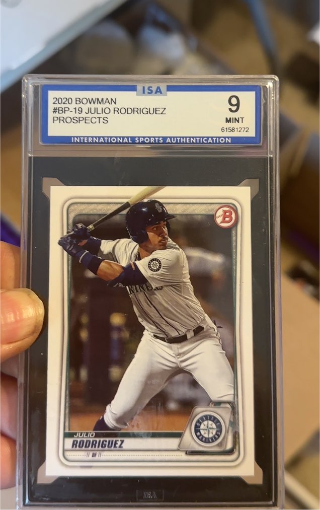 2020 Bowman #BP-19 Julio Rodriguez Paper Prospects — front