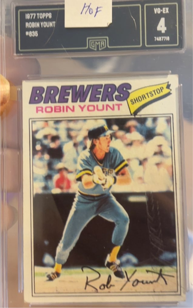 1977 Topps #635 Robin Yount — front