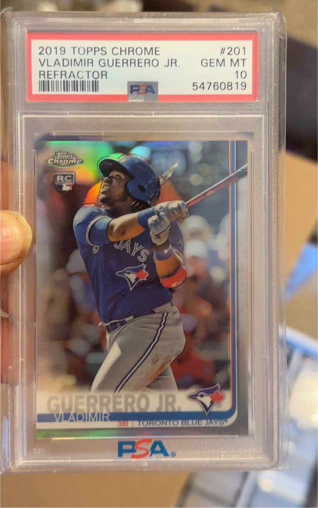 2019 Topps Chrome #201 Vladimir Guerrero Jr. — front