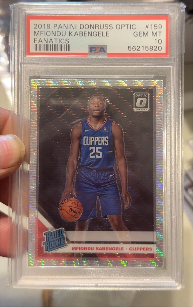2019 Panini Donruss Optic #159 Mfiondu Kabengele — front