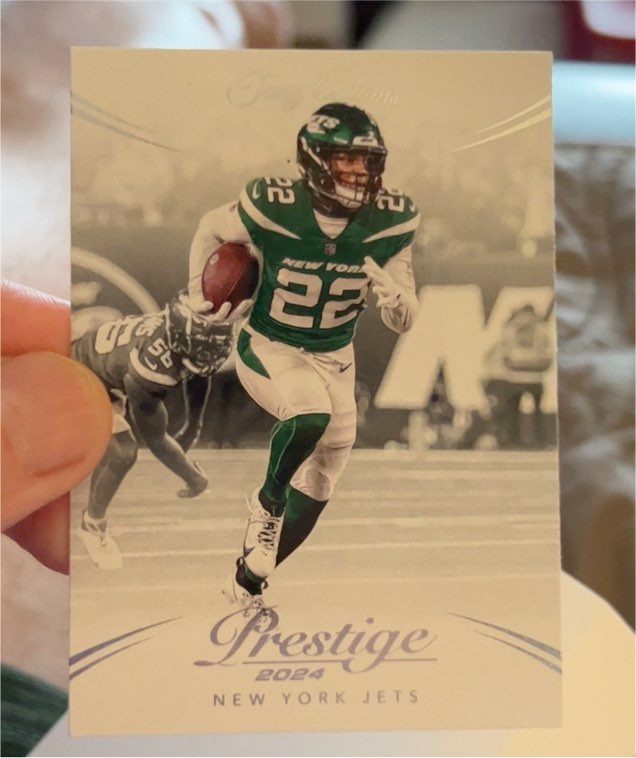 2024 Panini Prestige #22 Breece Hall — front