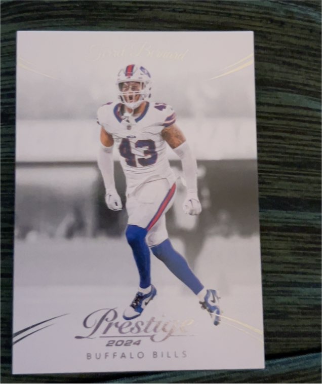 2024 Panini Prestige #36 Terrel Bernard — front