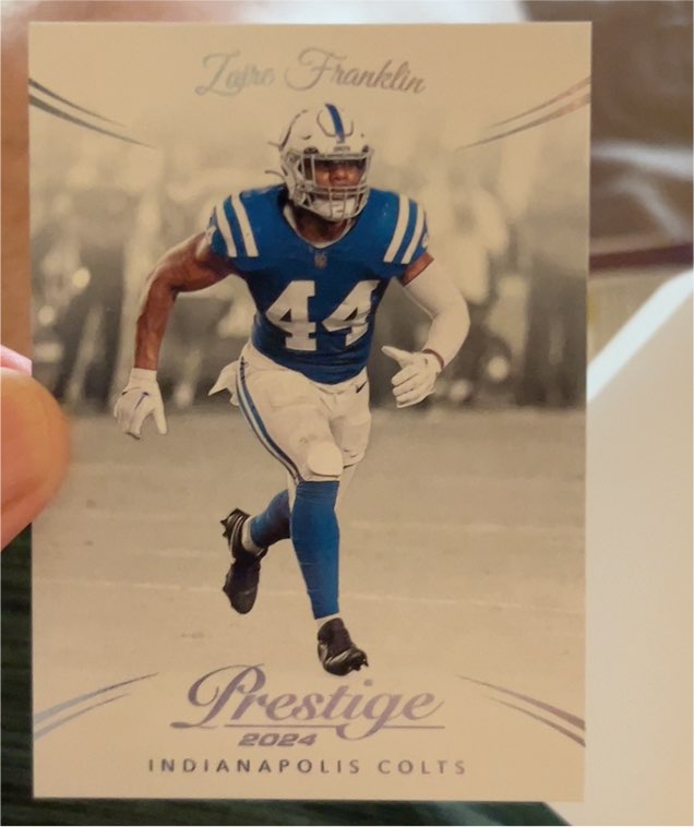 2024 Panini Prestige #131 Zaire Franklin — front