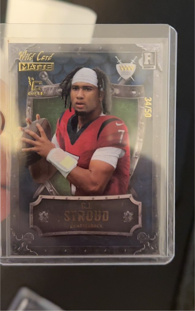 2023 Wild Card Matte #WW-CS C.J. Stroud Weekend Warrior — front