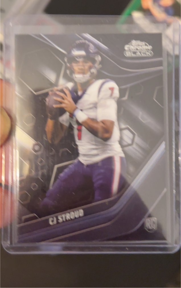 2023 Topps Composite Chrome Black #120 CJ Stroud — front