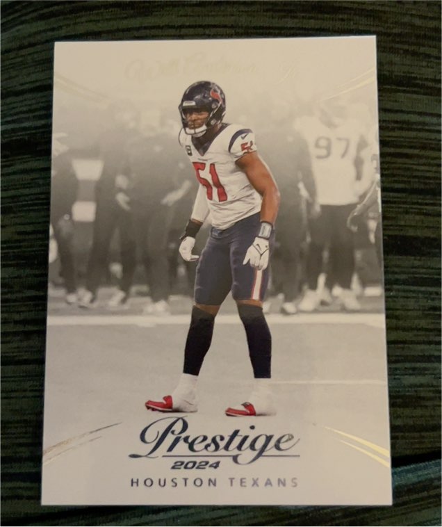 2024 Panini Prestige #121 Will Anderson Jr. — front