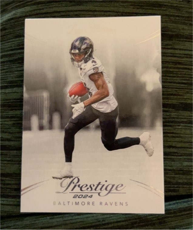 2024 Panini Prestige #22 Zay Flowers — front