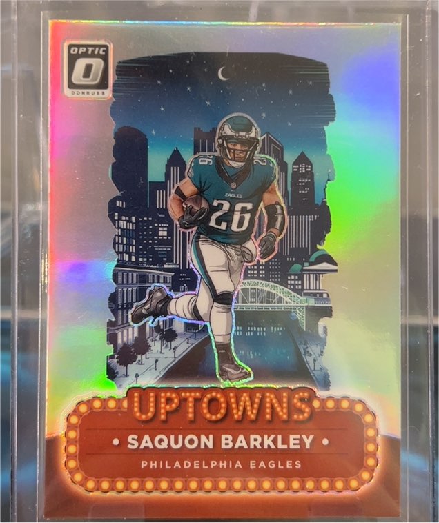 2024 Panini Donruss Optic #17 Saquon Barkley Uptowns — front