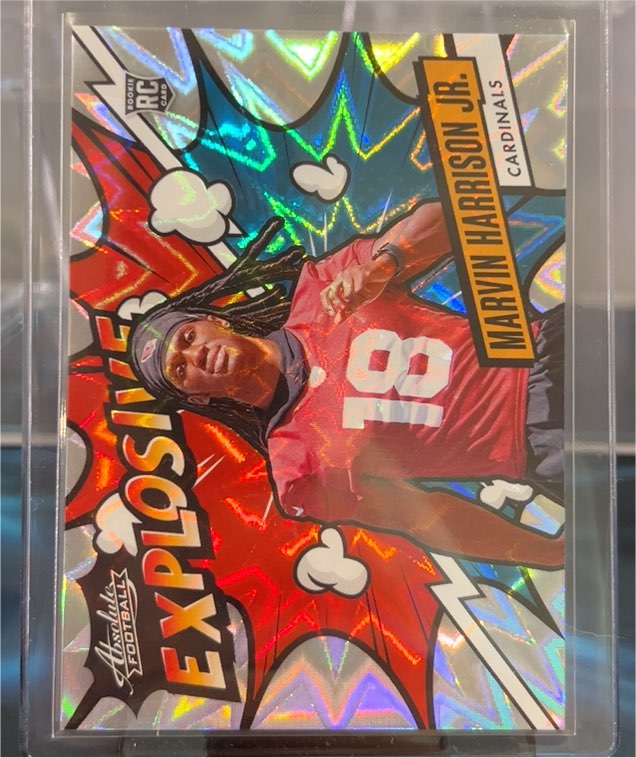 2024 Panini Absolute Explosive #EX-MHJ Marvin Harrison Jr. — front
