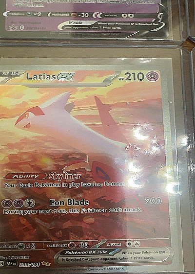 2024 Pokémon Surging Sparks #239 Latias EX — front