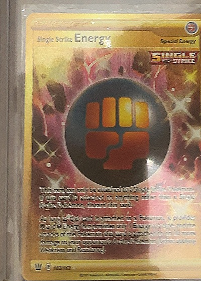2021 Pokémon Sword & Shield Battle Styles #183/163 Single Strike Energy — front