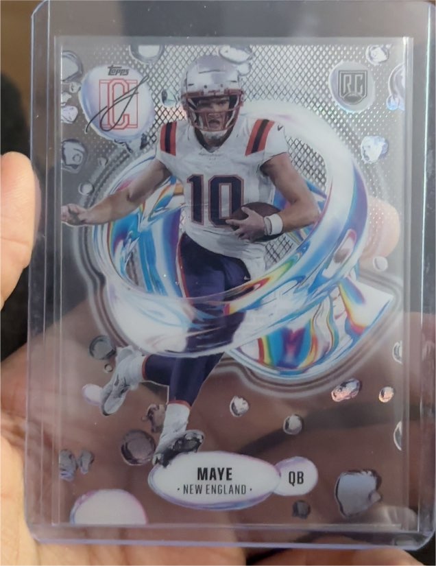 2024 Topps Signature Class #F-3 Drake Maye — front