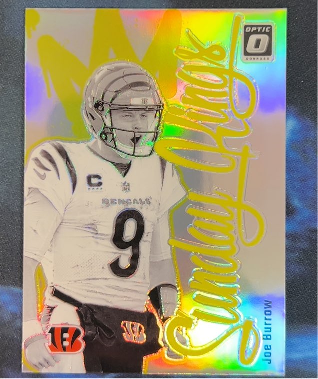 2024 Panini Donruss Optic Sunday Kings #4 Joe Burrow — front