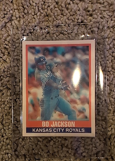 1989 Sportflics Bo Jackson Kansas City Royals — front