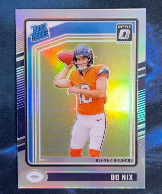2024 Donruss Optic #209 Bo Nix — front