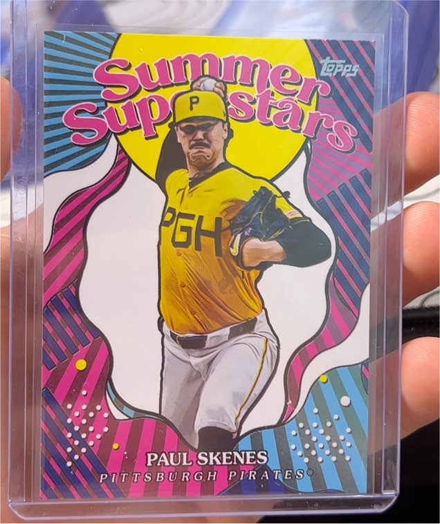 2025 Topps Series 2 #SS-34 Paul Skenes Summer Superstars — front