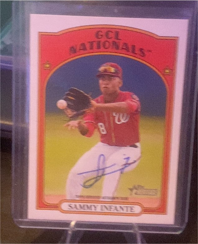 2021 Topps Heritage Minors #87 Sammy Infante — front
