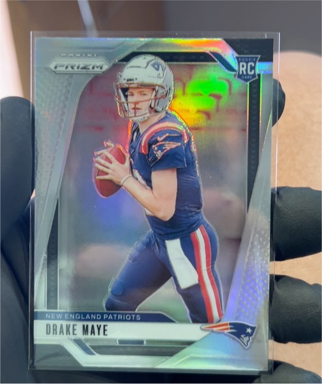 2024 Panini Prizm #329 Drake Maye — front