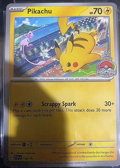 2024 Pokémon SVP #190 Pikachu — front
