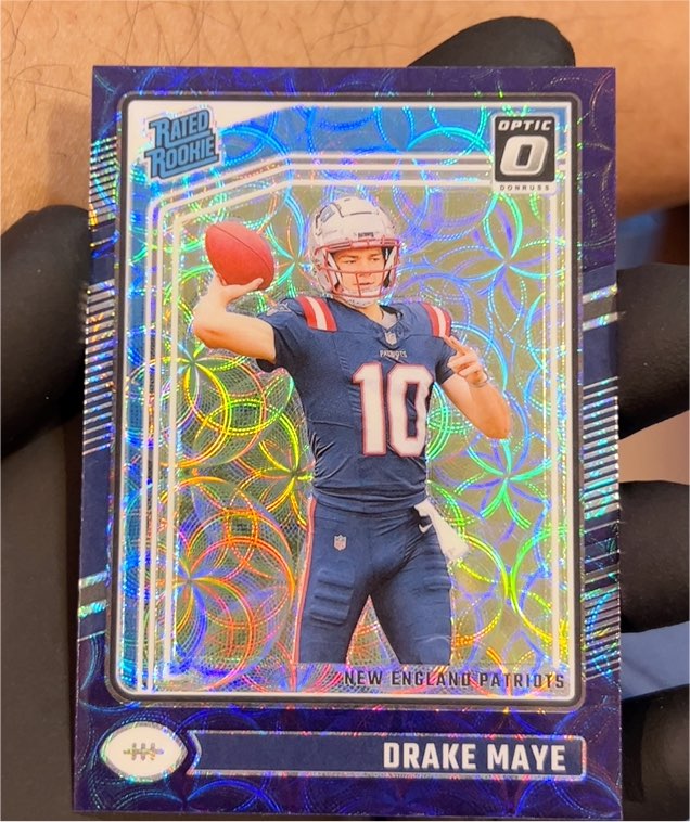 2024 Donruss Optic #229 Drake Maye — front