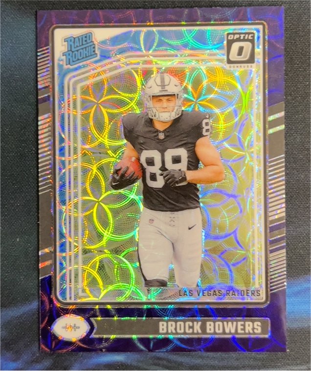 2024 Donruss Optic #215 Brock Bowers — front