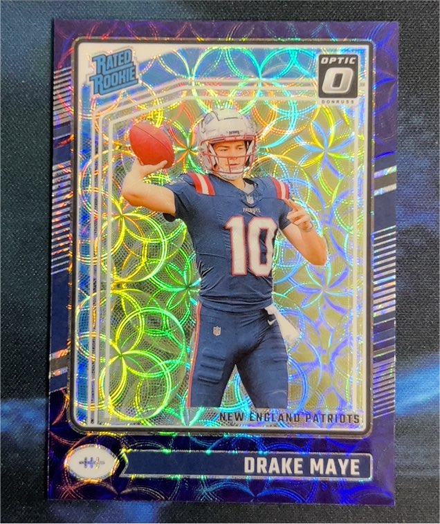 2024 Donruss Optic #229 Drake Maye — front