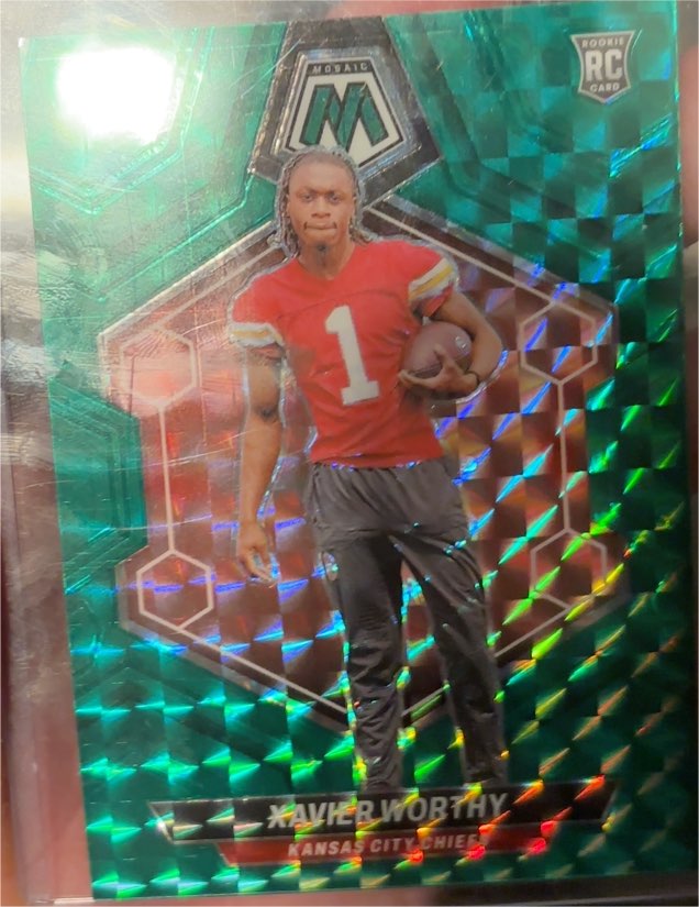 2024 Panini Mosaic #328 Xavier Worthy — front