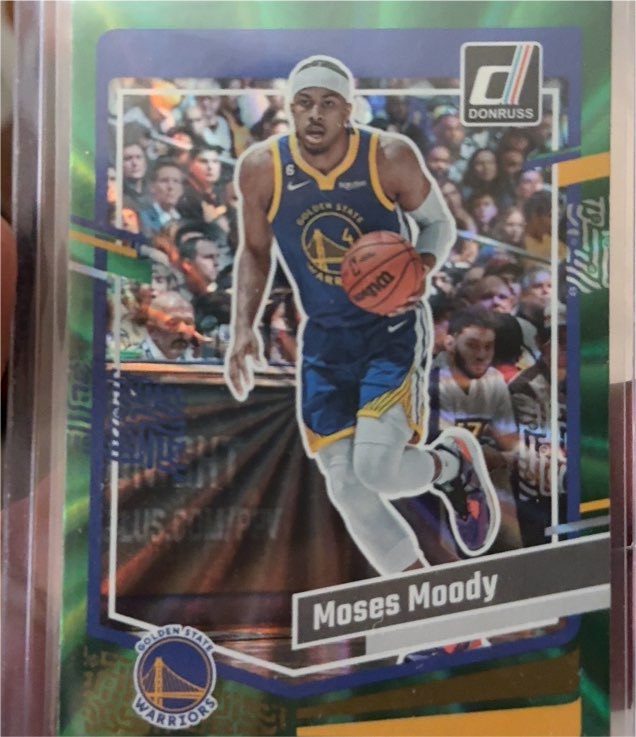 2023-24 Donruss #84 Moses Moody — front