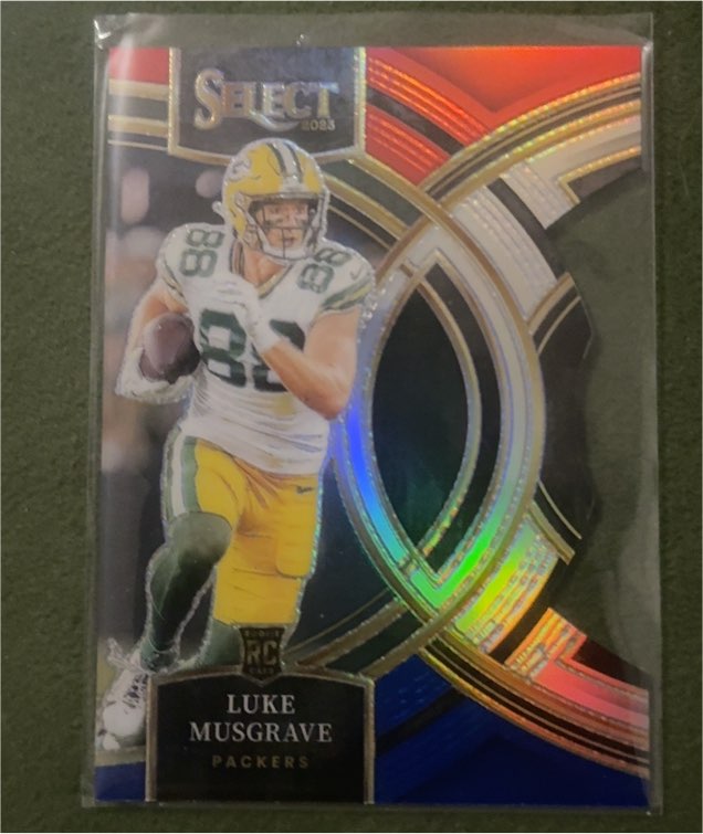 2023 Panini Select Premier Level #166 Luke Musgrave — front