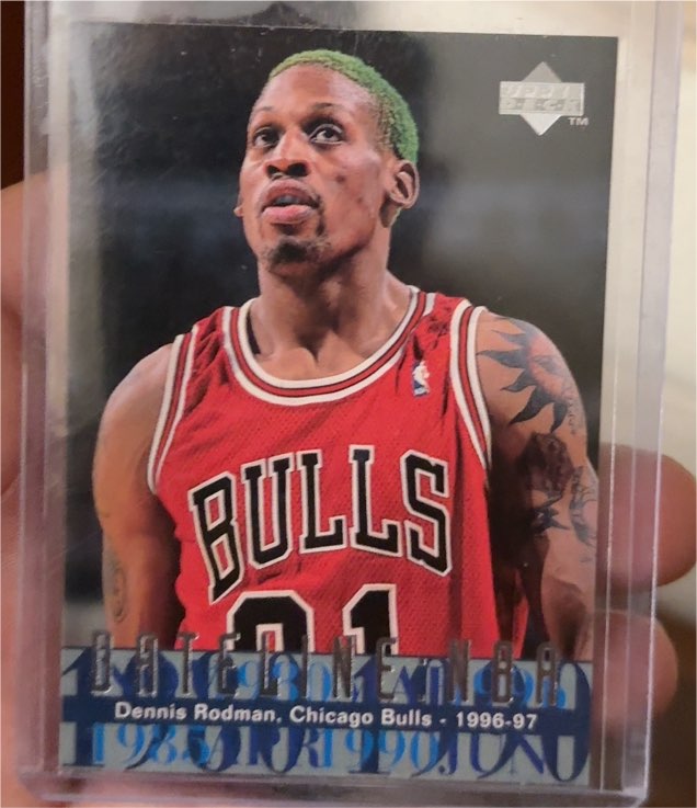 1996-97 Upper Deck #323 Dennis Rodman — front