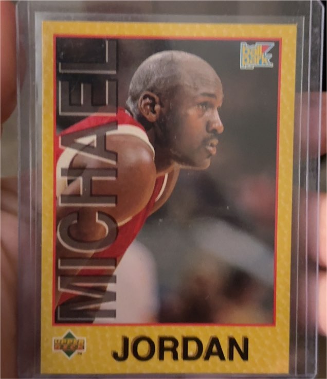 1996 Upper Deck Ball Park #3 Michael Jordan — front
