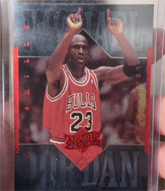 1999 Upper Deck Athlete of the Century #52 Michael Jordan — front