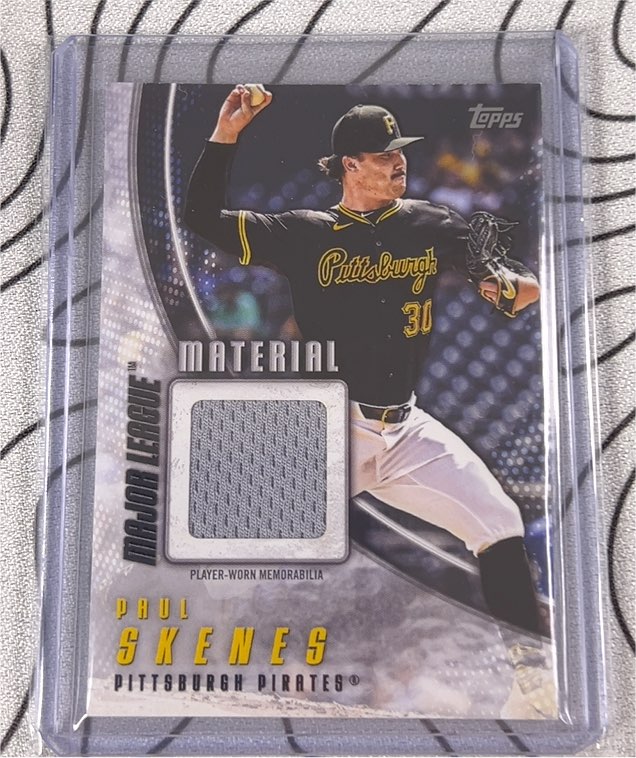 2025 Topps Series 2 Major League Material #MLM2-PS Paul Skenes — front