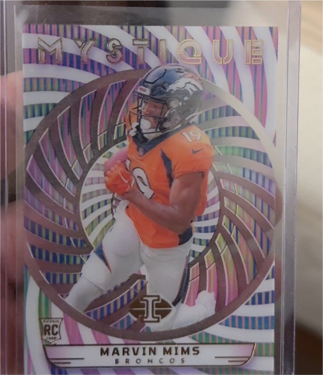 2023 Panini Illusions #24 Marvin Mims Mystique — front