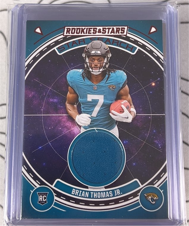 2024 Panini Rookies & Stars #YO-BTJ Brian Thomas Jr. — front